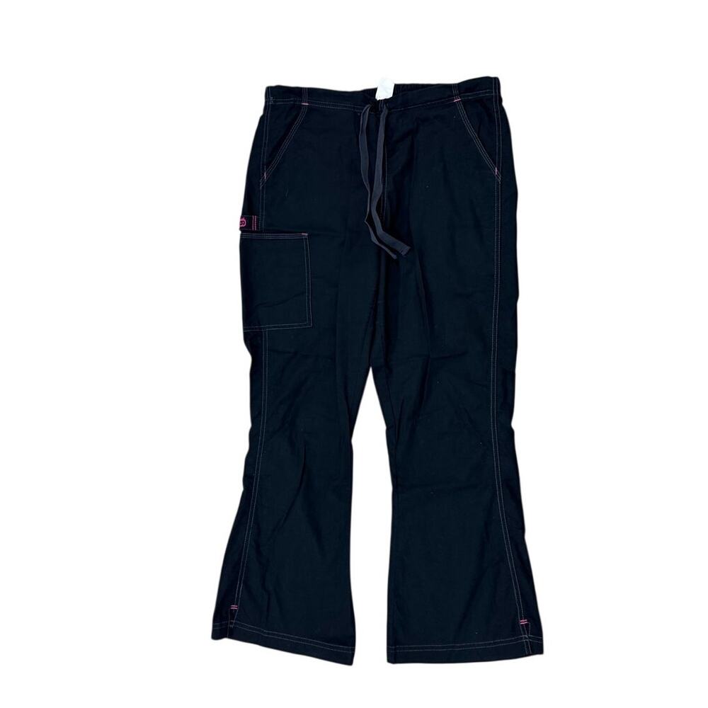 MP Womens Small S Black Scrub Pants Work Trousers